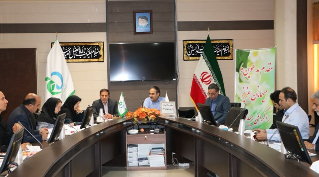 جلسه تاٌمین و خرید متمرکز داروهای پر مصرف بیمارستانهای تابعه دانشگاه علوم پزشکی استان مرکزی