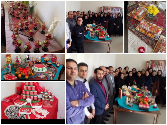 مراسم جشن ولادت امام حسن عسگری (ع) و آئینی شب یلدا در معاونت غذا و دارو اراک