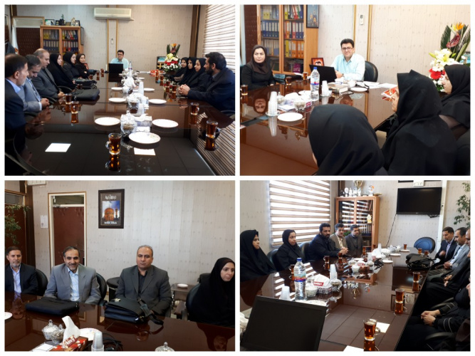 دیدار معاون و مدیران معاونت غذا و دارو اراک با سرپرست جدید دانشگاه