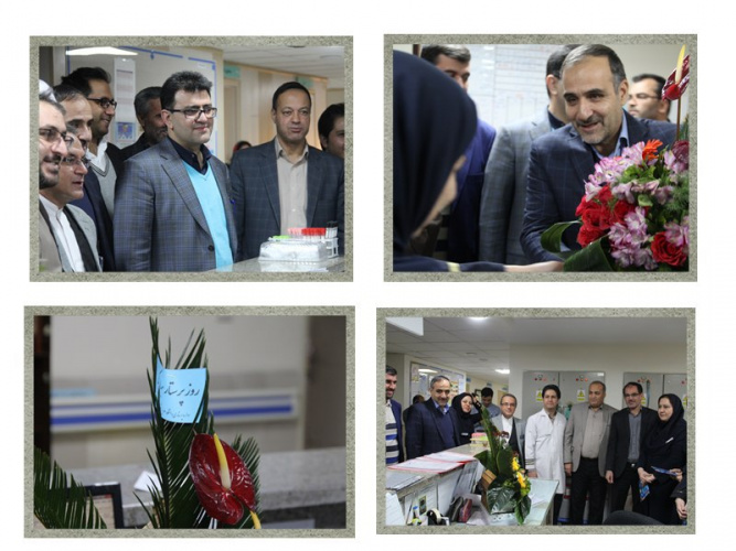 تقدیر از فرشتگان سفید پوش بیمارستان امیرالمومنین (ع) اراک