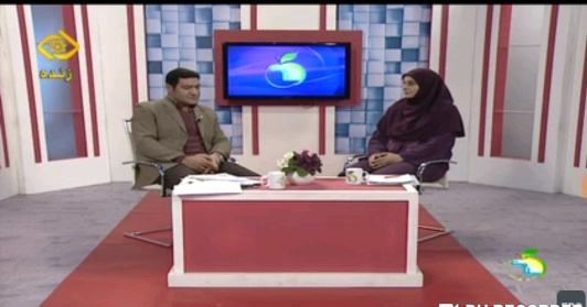 حضور معاون غذا و دارو اراک در برنامه تلویزیونی&quot; سیب سلامت&quot; شبکه آفتاب استان مرکزی
