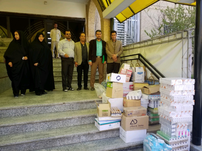 ارسال دومین کمک های دارویی به مناطق سیل زده