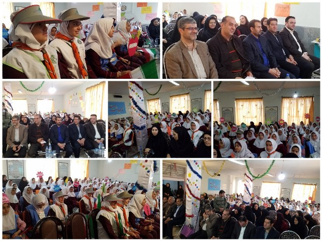 زنگ سلامت در دبستان مهتاب اراک به صدا درآمد