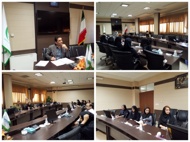 جلسه آموزش ضوابط و مقررات مربوط به امور داروخانه ها با مسئولین فنی