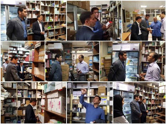 بازدید سرزده معاون غذا و دارو اراک از داروخانه های خصوصی و دولتی آشتیان