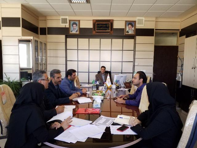 جلسه اختصاصی با پلیس اماکن در خصوص پیگیری مصوباب  اجرای شیوه نامه مبارزه با قاچاق