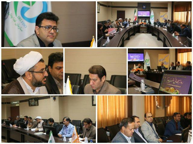 برگزاری صبحانه سلامت در معاونت غذا و دارو اراک