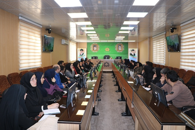 جلسه آموزشی  ثبت نسخ الکترونیکی داروهای مخدر به صورت ویدئو کنفرانس