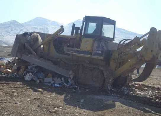 نظارت بر امحاء ۱۱ تن کالای قاچاق به ارزش ۱۰میلیارد ریال در اراک