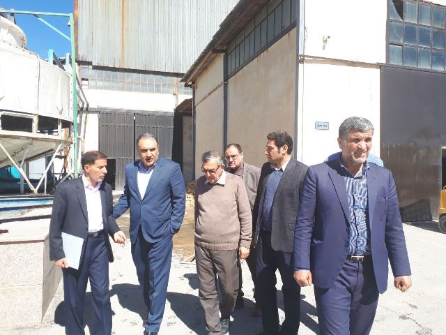 بازدید از دو کارخانه الکل سازی اراک