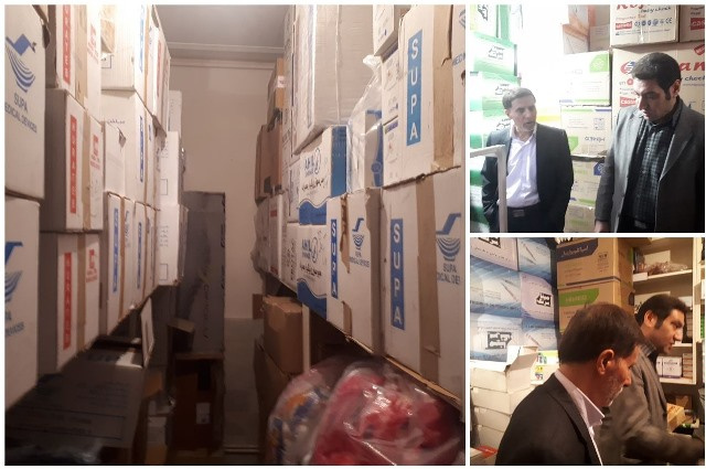 کشف انبار احتکار اقلام تجهیزات پزشکی و ضد عفونی در اراک