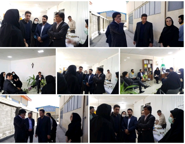 بازدید از شرکت رویال اسنانس آلا با حضور مهندس اکرمی معاون سیاسی استانداری، دکتر علیمرادیان معاون غذا و دارو ، مهندس جعفریان رئیس اداره استاندارد