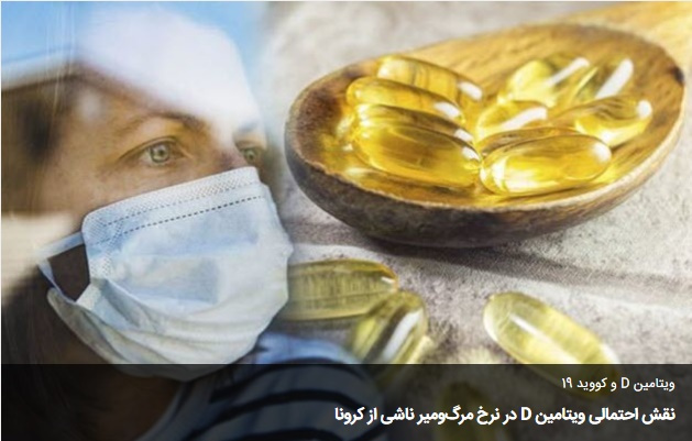 نقش احتمالی ویتامین D در نرخ مرگ‌ومیر ناشی از کرونا