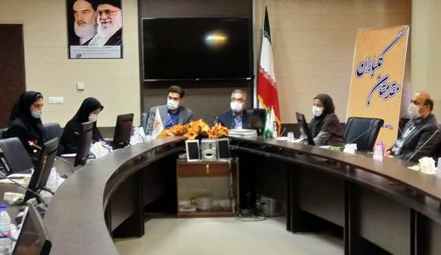 جلسه چگونگی تامین نیاز درخواست کنندگان استان جهت محصولات ضد عفونی کننده