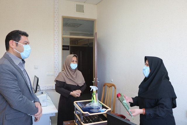 تقدیر از پزشک معاونت غذا و دارو اراک