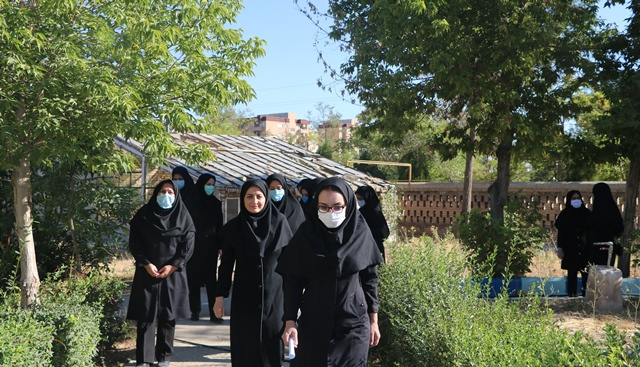 پیاده روی پرسنل خانم معاونت غذا و دارو اراک