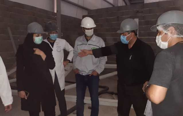 بازدید مدیر آزمایشگاه معاونت غذا و دارو اراک از پروژه های جدید شرکت ماستر فوده