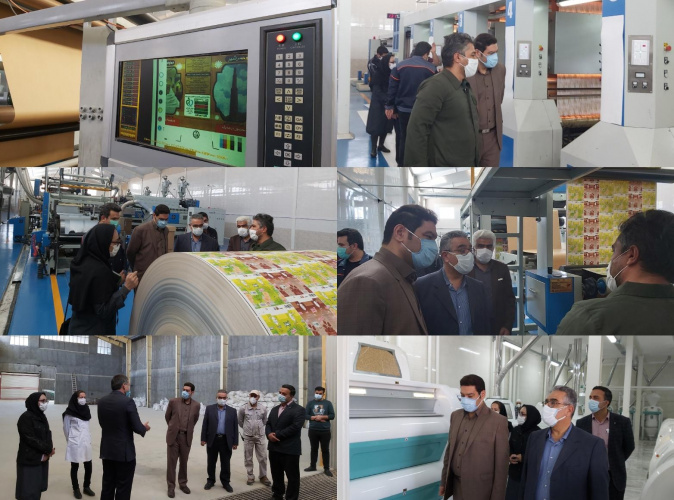 بازدید معاون غذا و دارو اراک از دو کارخانه تولیدی در شهرستان کمیجان