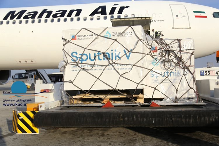 محموله چهارم واکسن وارداتی از روسیه وارد کشور شد