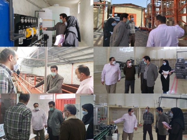 بازدید از کارخانه الکل سازی جهان طب اراک