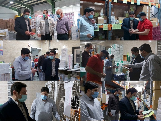 بازدید سرزده معاون غذا و دارو از دو شرکت پخش دارویی اراک