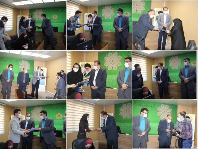 تقدیر از روابط عمومی های برتر و جمعی از فعالان این عرصه در دانشگاه علوم پزشکی اراک