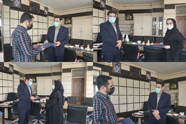 تقدیر معاون غذا و دارو از کارشناس مسئول اداره نظارت و روابط عمومی این معاونت