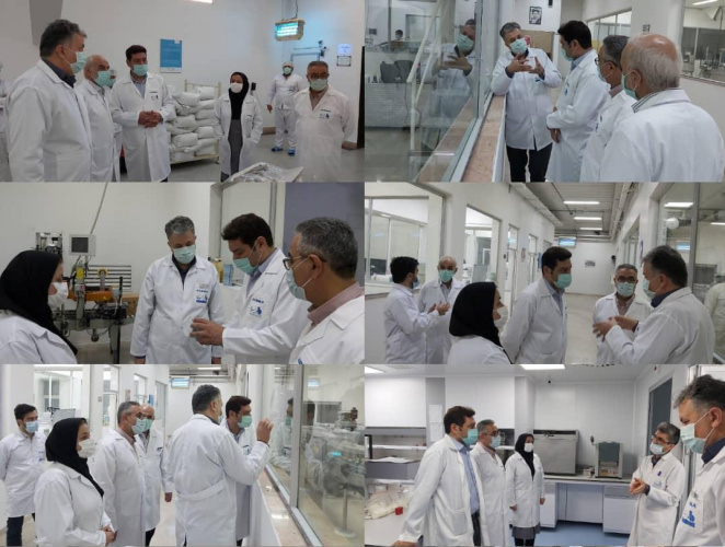 بازدید معاون غذا و دارو اراک از ۳ شرکت تولید فرآورده های دارویی و لبنی(بهداشت کار،عماد درمان پارس،نیک سامان دارو)