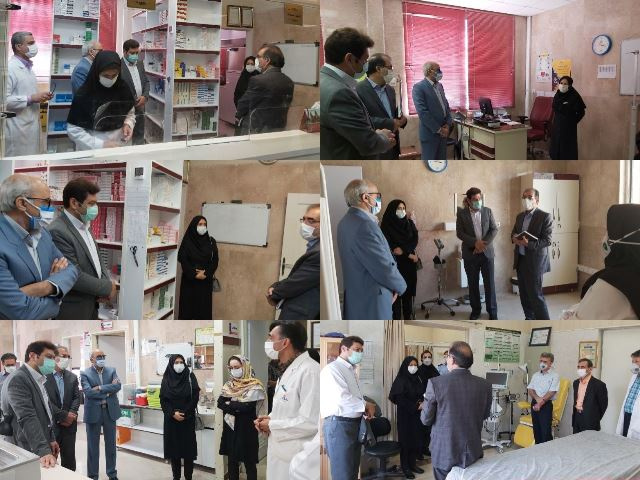 بازدید معاون غذا و دارو ازمراکز درمانی و دارویی صنعت  نفت استان مرکزی