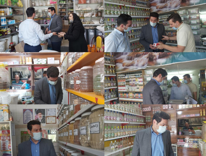 نظارت و بازرسی معاون غذا و دارو از عطاری های استان مرکزی