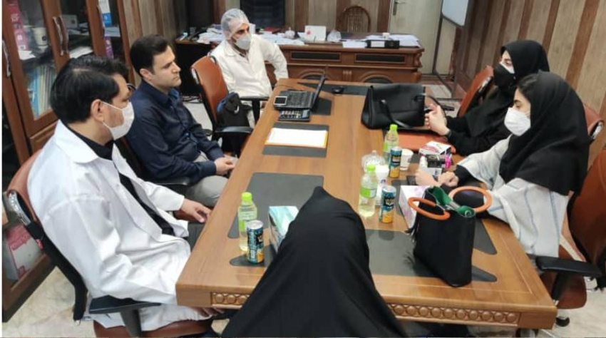 بازرسی کارشناسان اداره فرآورده های طبیعی، سنتی و مکمل معاونت غذا و دارو اراک از شرکت گیاهان قائم دارو