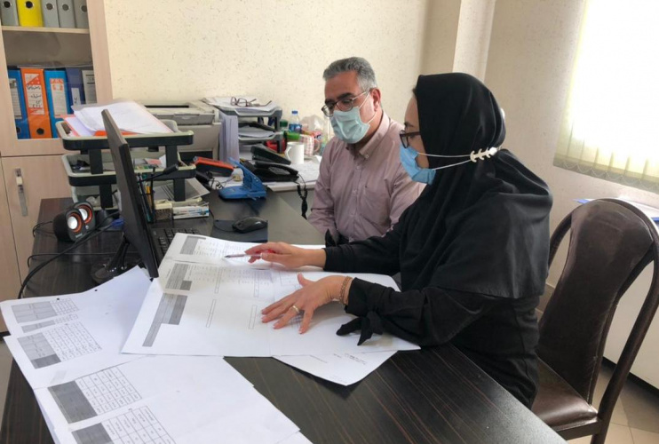 جلسه پایش برنامه ارزیابی محصولات غذایی در سطح عرضه مربوط به سال ۹۹