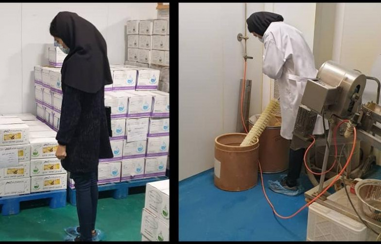 بازرسی کارشناسان اداره فرآورده های طبیعی، سنتی و مکمل معاونت غذا و دارو اراک از شرکت سلامت گستر آرتیمان