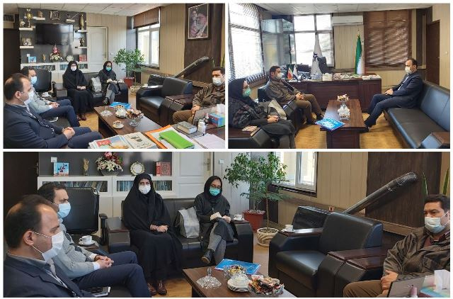 نشست معاون غذا و دارو با مدیر کل غله و خدمات بازرگانی استان مرکزی