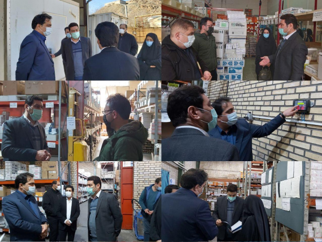 بازدید سرزده معاون غذا و دارو از شرکت های پخش دارویی اراک