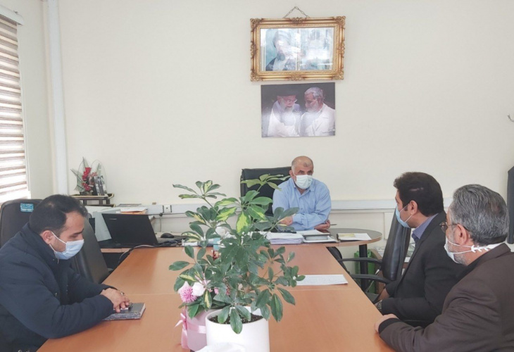 نشست معاون غذا و دارو با معاون توسعه ومدیریت و منابع دانشگاه