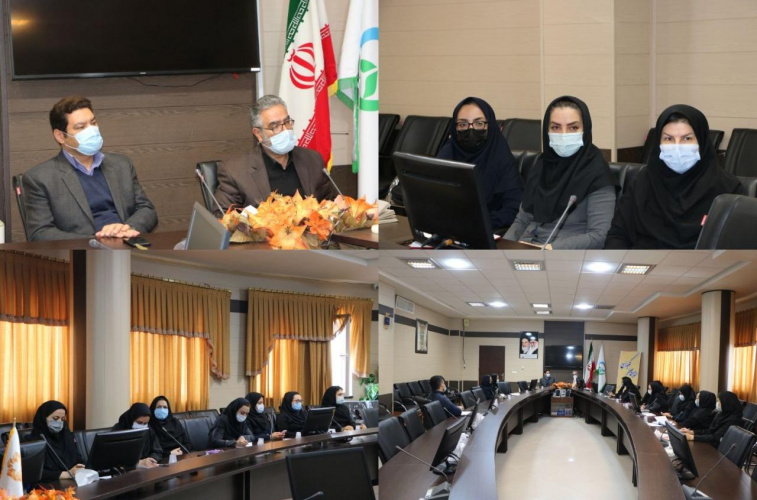 برگزاری جلسه در رابطه با بررسی اهداف کلی و کمی برنامه عملیاتی اداره نظارت بر مواد غذایی در سال ۱۴۰۱