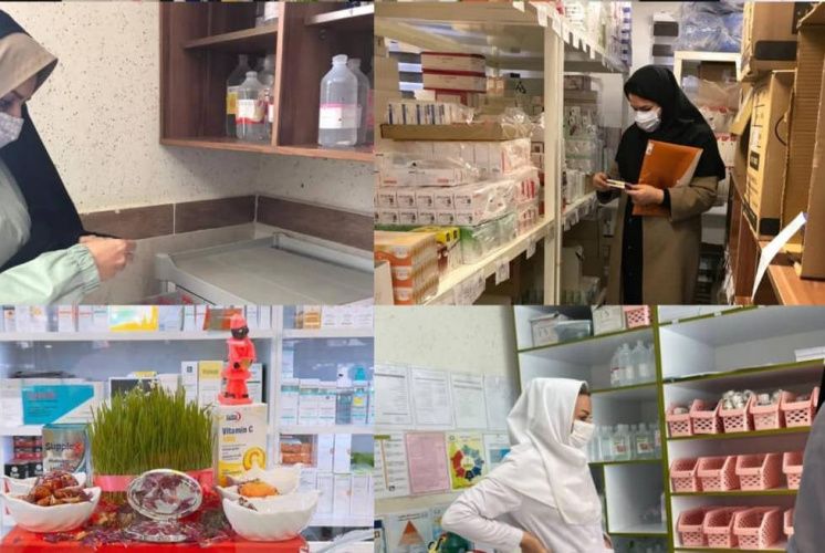 بازدید میدانی بازرسان معاونت غذا و دارو اراک از مراکز ارائه خدمت در ایام نوروز ۱۴۰۱