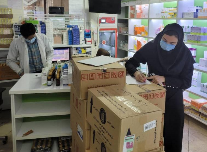 بازدید از مراکز دارویی بیمارستان های استان مرکزی در ایام نوروز