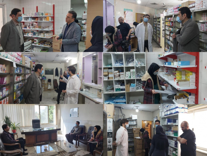 بازدید نوروزی معاون غذا و دارو دانشگاه از شبکه بهداشت و درمان و داروخانه های خصوصی دلیجان