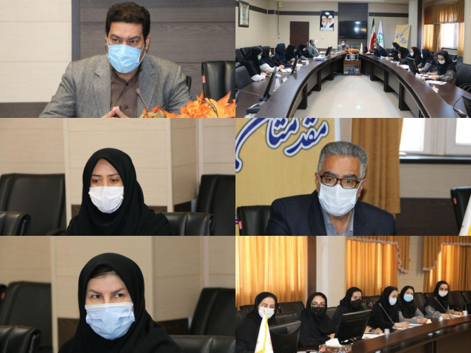 برگزاری جلسه در رابطه با بررسی اهداف کلی و کمی برنامه عملیاتی معاونت غذا و دارو در سال ۱۴۰۱