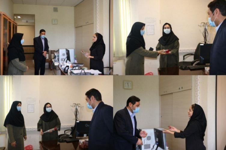 تقدیر و تشکر از کادر مامایی معاونت غذا و دارو به مناسبت روز ماما