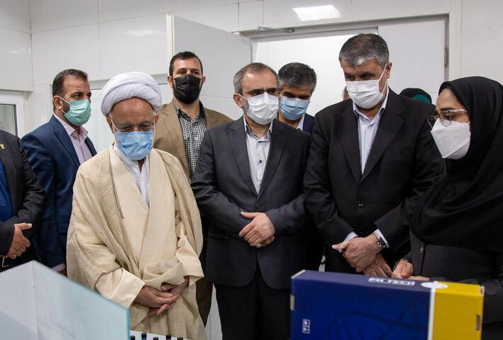 آیین بهره برداری از طرح تولید کیت غربالگری بیماری های متابولیک نوزادان- اراک