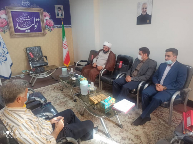 دیدار معاون غذا و دارو با حجت الاسلام «محمد سبزی»  نماینده مردم شهرستان های ساوه و زرندیه در مجلس شورای اسلامی