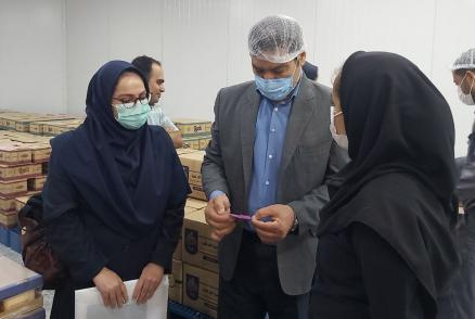 کنترل و نظارت بر کیفیت محصولات واحدهای تولیدی مواد غذای استان