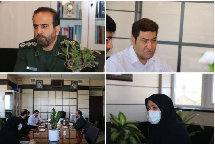 دیدار معاون سلامت و دفاع زیستی سپاه روح الله استان با معاون غذا و دارو به مناسبت روز داروساز