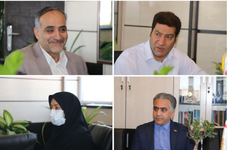 دیدار مدیران بیمارستان سینا با معاون غذا و دارو دانشگاه علوم پزشکی به مناسبت روز داروساز