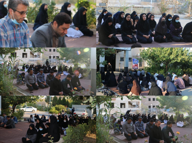 برگزاری مراسم زیارت عاشورا در معاونت غذا و دارو