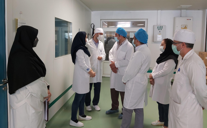 بازدید معاون غذا و دارو از کارخانه داروسازی بهسا