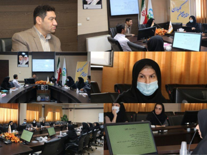 برگزاری جلسه در رابطه با بررسی اهداف کلی و کمی برنامه عملیاتی معاونت غذا و دارو در نیمه دوم سال ۱۴۰۱